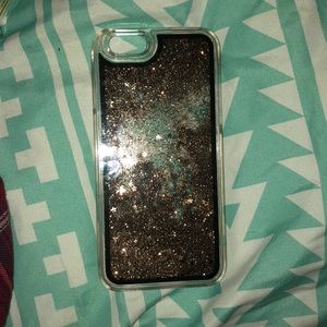 iPhone 6 sparkle case w/ liquid inside